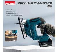 Makita DJV182Z 340W Brushless Jigsaw 18V Without Battery with Saw Blade Cordless Barrel Handle Portable Carpenter Power Tool only tool