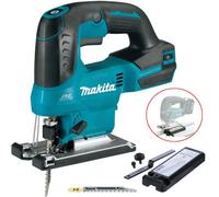 Makita Djv184Z 18V Lxt Brushless Motor Top Grip Jigsaw Bare + Guide Rail Adapter