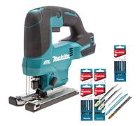 Makita DJV184Z 18v LXT Brushless Top Handle Jigsaw Bare +25 Super Express Blades