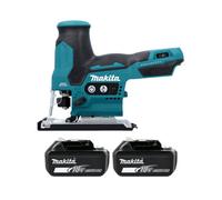 Makita Djv185Z 18V Lxt Cordless Brushless 23mm 400W Jigsaw With 2 X 3Ah Batteries