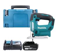 Makita Djv186 18V Lxt Cordless Jigsaw With 1 X 3Ah Battery,dc18Rc Charger & Type 3 Case