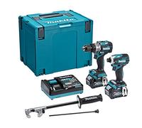 Makita DK0114G208 40V Max Li-ion XGT 2 Piece Combo Kit Complete with 2 x 2.5 Ah Batteries and Charger Supplied in a Makpac Case