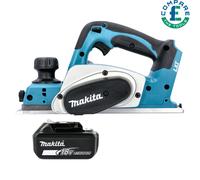 Makita DKP180 18V LXT Li-Ion 82mm Planer With 1 x 6.0Ah Battery