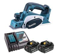 Makita DKP180 LXT 18V Li-Ion 82mm Planer with 2 x 6ah Batteries & Charger