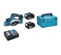 Makita DKP180RTJ 18V LXT Cordless Planer With 2 x BL1850 & Charger