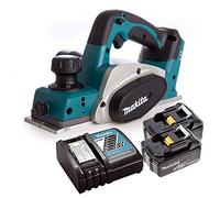 Makita DKP180Z LXT 18V Li-Ion 82mm Planer with 2 x 5ah Batteries & Charger