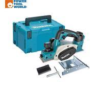 Makita DKP180ZJ 18v LXT Cordless Planer 82mm Body Only In Makpac Carry Case