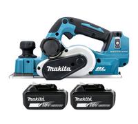 Makita Dkp181Z 18V Lxt Cordless Brushless 82mm Aws Planer With 2 X 3Ah Batteries
