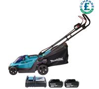 Makita DLM330 18V LXT 330mm Lawn Mower With 2 x 5.0Ah Batteries & Charger
