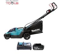 Makita DLM330RT 18v Cordless Lawnmower 33cm Cut 1 x 5.0Ah Battery &amp