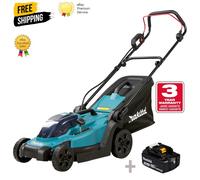 Makita DLM330RT 18v Cordless Lawnmower 33cm Cut 1 x 5.0Ah Battery &amp