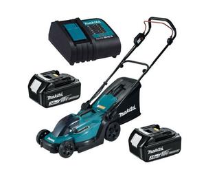 Makita Dlm330Sme 18V Lxt Cordless Lithium Battery Lawn Mower 33Cm +2X3Ah Battery