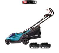 Makita DLM330Z 18V LXT Cordless 330mm Lawn Mower With 2 x 5.0Ah Batteries