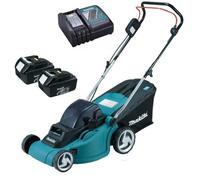 Makita Dlm380Rfe 18V 36V Lxt Cordless Lawn Mower + 2 X 3.0Ah Batteries + Charger