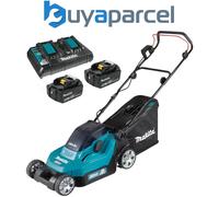 Makita Dlm382 18V / 36V Lxt Cordless Lithium Battery Lawn Mower 2 X 5.0Ah