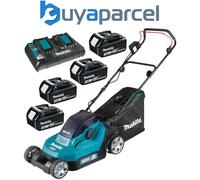 Makita DLM382PF4 18v / 36v LXT Cordless Lithium Battery Lawn Mower 4 x 3.0ah