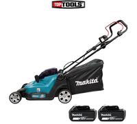 Makita DLM432 18V / 36V LXT Cordless Lawn Mower With 2 x 5AH Batteries