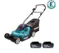 Makita DLM432 Twin 18V/36V LXT Cordless Lawn Mower With 2 x 5AH Batteries
