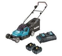 Makita DLM432CT2 lawn mower Push lawn mower Battery Black, Blue