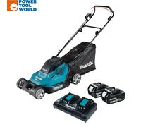 MAKITA DLM432PT2 Twin 18v Rotary mower