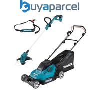 Makita DLM432Z Twin 18v 36v LXT Cordless 43cm Lawn Mower + DUR193 Line Trimmer