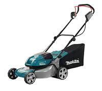 Makita DLM460Z Twin 18V (36V) Li-ion LXT Brushless Lawn Mower - Batteries and Charger Not Included, Blue