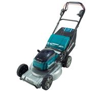 Makita DLM533PG2 LXT 2x 18V 53cm Lawnmower Self-Propelled with Aluminium Deck with 2 x 6Ah Batteries & Twin Port Charger