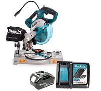 Makita DLS600 18V LXT Brushless Mitre Saw 165mm with 1 x 4Ah Battery & Charger