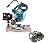 Makita DLS600 18V LXT Cordless Brushless Mitre Saw 165mm with 1 x 5Ah Battery
