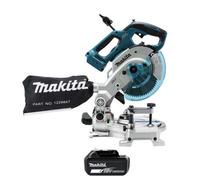 Makita Dls600Z 18V Li-Ion Lxt Cordless Brushless 165mm Mitre Saw With 1 X 6.0Ah Battery
