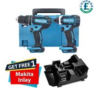 Makita DLX2131 18V DHP482Z Combi Drill & DTD152Z Impact Driver With Makpac Case