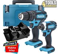 Makita DLX2131TJ 18v Twin Pack With 2 x 5.0Ah Batteries, Charger, Case