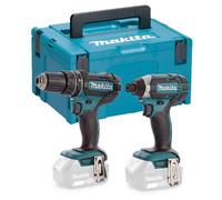 Makita Dlx2131 18V Twin Pack Dhp482Z Combi Drill Impact Driver Dtd152Z + Makpac