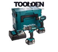 Makita DLX2131TJ 18v Twin Pack With 2 x 5.0Ah Batteries, Charger, Case