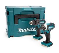 Makita Dlx2131Zj 18V Lxt Dhp482Z Combi Drill & Dtd152Z Impact Driver In Makpac Case (Body Only)