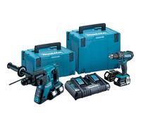 Makita DLX2137PTJ Cordless Combi Kit
