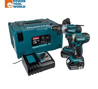 Makita DLX2145TJ 18V Li-ion Hammer Drill And Impact Driver 2 x 5.0Ah