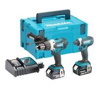 Makita DLX2145TJ 18V LXT 2-Piece Combo Kit | DHP458 DTD152 2 x 5.0Ah, New