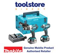 Makita DLX2145TJ Cordless 18V Combi Drill & Impact Driver Kit