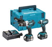 Makita DLX2145TJ Cordless 18V Combi Drill & Impact Driver Kit