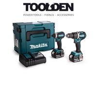 Makita DLX2180TJ 2 Piece Kit 18V LXT Li-ion (2 x 5.0Ah Batteries)