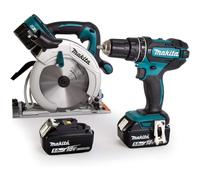 Makita DLX2372TJ Twin Pack 18V 2 x 5.0Ah Li-ion