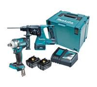 Makita DLX2372TJ Twin Pack 18V 2 x 5.0Ah Li-ion MAKDLX2372TJ