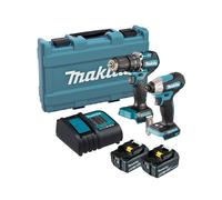 Makita DLX2414ST 18V LXT 2 Piece Combo Kit (2 x 5.0Ah Batteries)