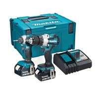 Makita DLX2507TJ 18V Brushless Twin Pack (Includes Case, Charger & 2 Batteries)