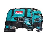 Makita DLX2563T 18V Li-ion LXT 2 Piece Combo Kit, Complete with 2 x 5.0 Ah Batteries and Charger, Supplied in a Tool Bag