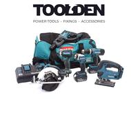 Makita DLX6068PT 18v LXT Cordless 6 Piece Power Tool Kit 3 x 5ah Li-ion Twin Battery Charger Bag