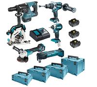Makita DLX6085TJ 18v Brushless LXT Kit Cordless DHP481 DHR243 DTD153 DGA513