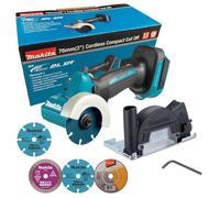 Makita Dmc300Z 18V Lxt Brushless 76mm Compact Cut Off Saw + 4 Blades Inc Carbide