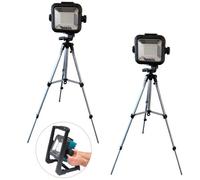 Makita Dml805 18V 110V Lxt Led Work Light Site Light + Tripod Stand + Bag X 2